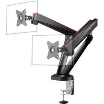DELTACO Pro Gaming Dual Monitor Arm GAM-102 w Springs