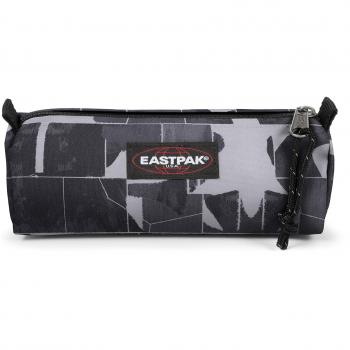 Eastpak Benchmark Single Estuche, 21 cm, L, Gris (Cracked Dark)