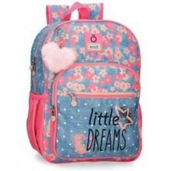Mochila Escolar Enso Sueños Mágicos 38 cm Rosa