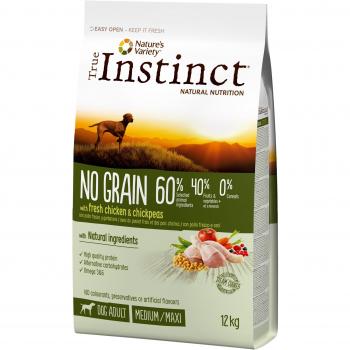 True Instinct No Grain Medium-Maxi Chicken 12 Kg
