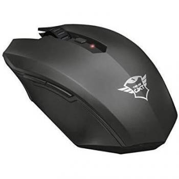 Trust Gaming GTX 115 Macci Mouse Gaming, 800-2400 DPI, Portata Segnale Wireless 10 metri, Ambidestro, Ricevitore Micro USB Riponibile, Mouse per Computer per PC, Laptop