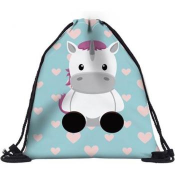 Bolsas con cordón de unicornio para niñas