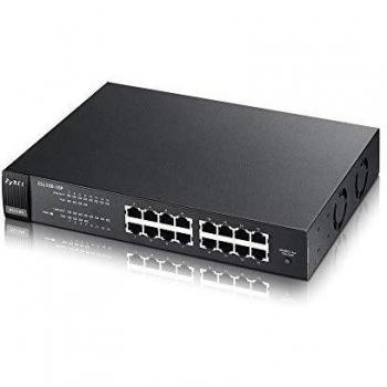 Zyxel Switch ES1100-16P PoE Unmanaged 16 porte Ethernet Gigabit