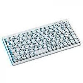 Cherry G84-4100 mini tastiera cablata USB AZERTY Francese grigio