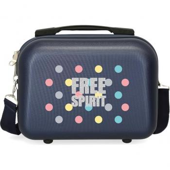 Neceser ABS Movom Free Dots Azul Marino