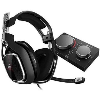 Cuffie ASTRO Gaming A40 TR Cablate con MixAmp Pro TR 4 Gen, ASTRO Audio V2, Dolby Audio, Microfono Intercambiabile, Controllo Equilibrio Gioco/Voce per Xbox Series X|S/Xbox One/Windows/Mac, Nero/Rosso