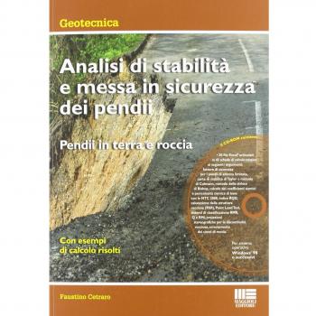 Analisi di stabilità e messa in sicurezza dei pendii. Pendii in terra e roccia. Con CD-ROM
