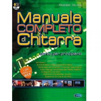 Manuale completo di chitarra. Corso per principianti. Con DVD Massimo Varini