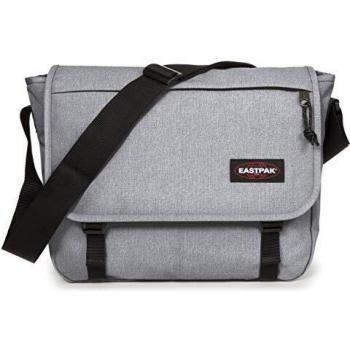 Eastpak Delegate + Bolso Bandolera, 39 cm, 20 L, Gris (Sunday Grey)