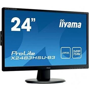 Iiyama ProLite X2483HSU‑B3 60,5 cm Monitor Full‑HD Nero