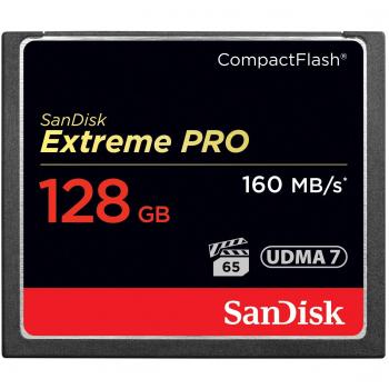 SanDisk Extreme Pro CompactFlash 128 GB – Velocità 160 MB/s