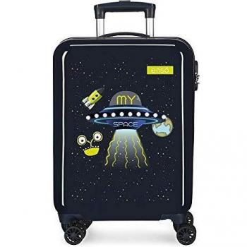Enso My Space Maleta de Cabina Azul 38x55x20 cms Rígida ABS