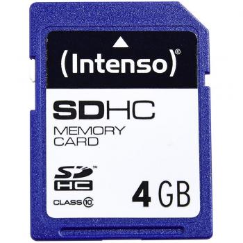 Scheda di Memoria Intenso 4GB Blu