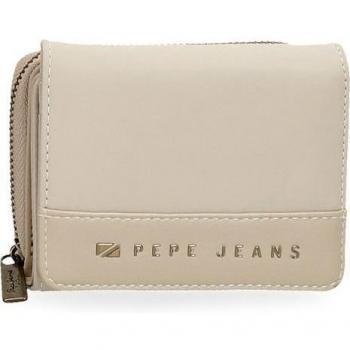 Pepe Jeans. Billetero con monedero Morgan beige