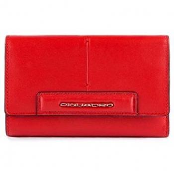 Piquadro Splash Funda de carné 16 cm Rojo