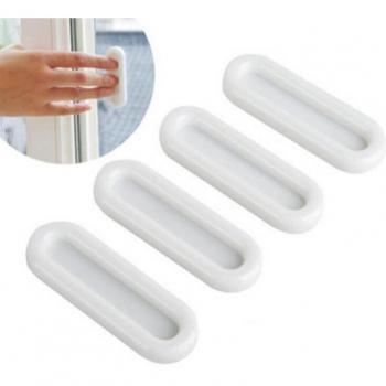 Juego de manijas de puerta corredera para interiores, set de 4