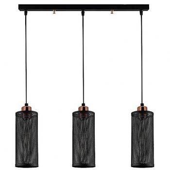 CRISTAL RECORD Lámpara de Techo Colgante de Tres Luces Modelo 13