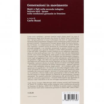 Generazioni in movimento. Madri e figli nella seconda indagine Istituto Iard-Iprase sulla condizione giovanile in Trentino