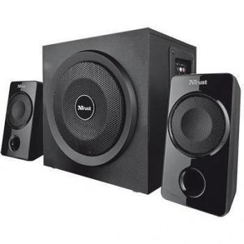 Atlas Trust 2.1 con Subwoofer in Legno – 60W Nero