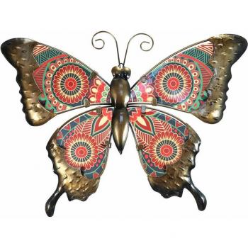 Mariposa Tropical Signes Grimalt – Adorno de Pared 33×23 cm
