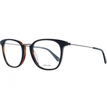 Police VPL686510NK7 Gafas para Hombre Shiny Grey Top+Havana 51/20/145