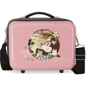 Disney Neceser ABS Minnie The Sound of Nature Rosa