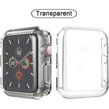 Funda para Apple Watch 6 5 4 3 2 42MM 38MM TPU suave 360°
