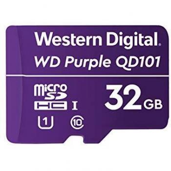 Western Digital WD Purple SC QD101 32GB microSDHC Ultra Endurance, Classe di velocità 10, Classe di velocità UHS 1 U1