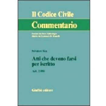 Atti Che Devono Farsi Per Iscritto.