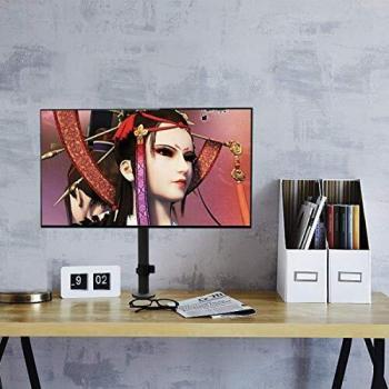 Suptek Supporto per Monitor Braccio per Monitor da Scrivania Schermo LED LCD da 13 a 27 Pollici Ergonomica Inclinazione e Rotazione MD6401