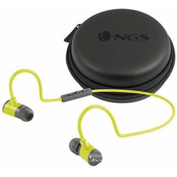 Ngs artica swing auricolare bluetooth passanuca grigio/giallo