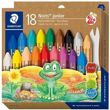 Ceras Staedtler Noris Junior Extra Grosso Estuche 18u