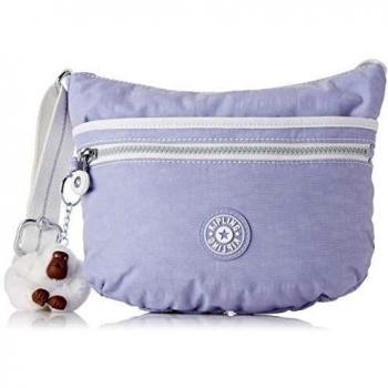 Kipling Arto S, Bolso bandolera para Mujer, Morado (Active Lilac Bl), 25x21x3 cm