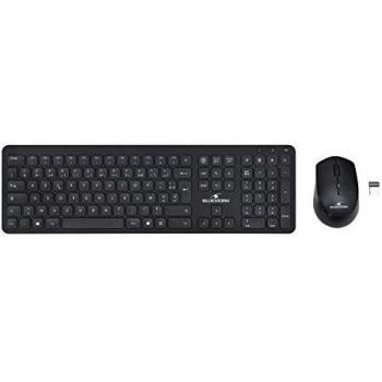 Pack Easy Slim 2-in-1 Bluetork – Tastiera e Mouse Wireless, Nero