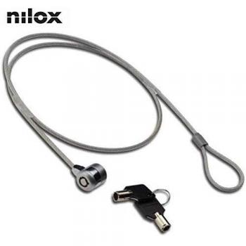 Nilox MGLP40501M 1.5m Nero, Grigio cavo di sicurezza