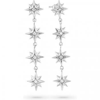 Pendientes Mujer Radiant RY000035 Acero Inoxidable 5 cm