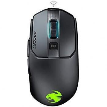 Roccat Kain 200 Aimo RGB Wireless Gaming Mouse (16.000 dpi Owl-Eye Sensor, 89G Ultra-Light, tecnologia Titan Click) Nero