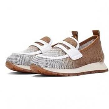 Mocasín de Piel Antifadilla Kansas para Mujer