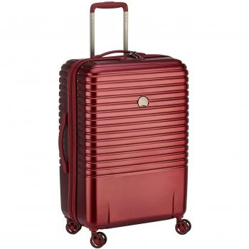 DELSEY Paris CAUMARTIN Plus Maleta, 66 cm, 62 Liters, Rojo (Bordeaux)