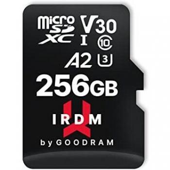 Microsd IRDM by Goodram 256GB UHS I U3 A2 + Adapter