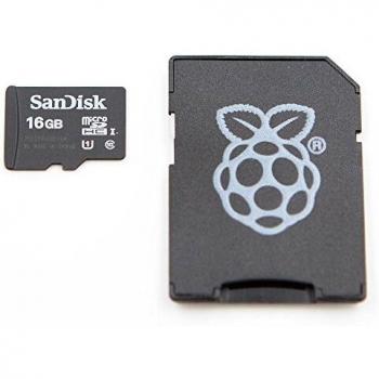 SD Card SANDISK Precaricata per Inizianti NOOBS – 16 GB