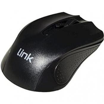 Mouse Wireless Ergonomico 4 Tasti 1600 DPI con Ricevitore USB