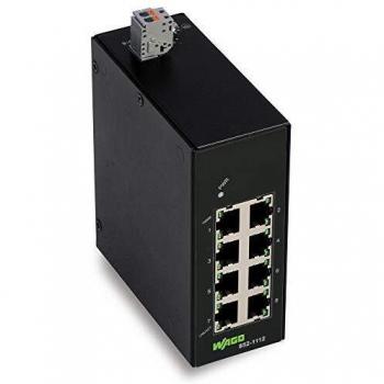 WAGO 852-1112 Switch ethernet industriale 8 Porte 10 / 100 / 1000 MBit/s