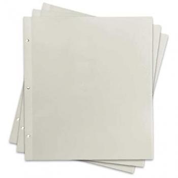 Pack de 20 Hojas Adhesivas Tradineur: Álbum Fotográfico 23,5x31 cm