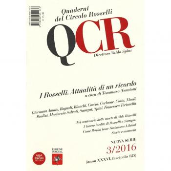 QCR. Quaderni del Circolo Fratelli Rosselli (2016) (Vol. 3)