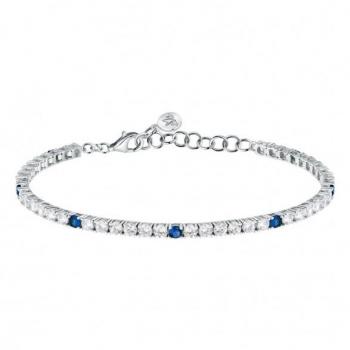 Morellato Pulsera de Mujer en Plata 925‰, Circonitas, Colección Tesori, Tenis