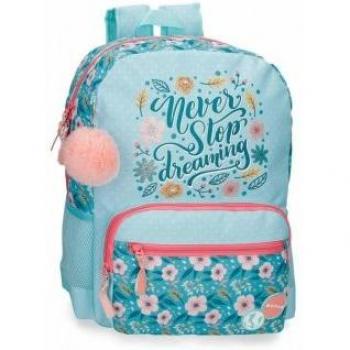 Movom Mochila 42cm Never Stop Dreaming Azul