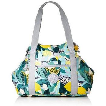 Kipling ART M Bolsa de tela y playa, 58 cm, 26 litros, Multicolor (Urban Jungle)