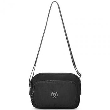 Maleta Bandolera Roncato Negra Adulto