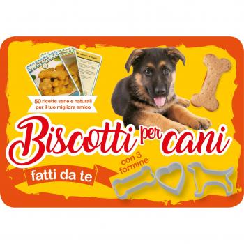 Biscotti per cani fatti da te. 50 ricette sane e naturali per il tuo miglior amico. Con gadget
